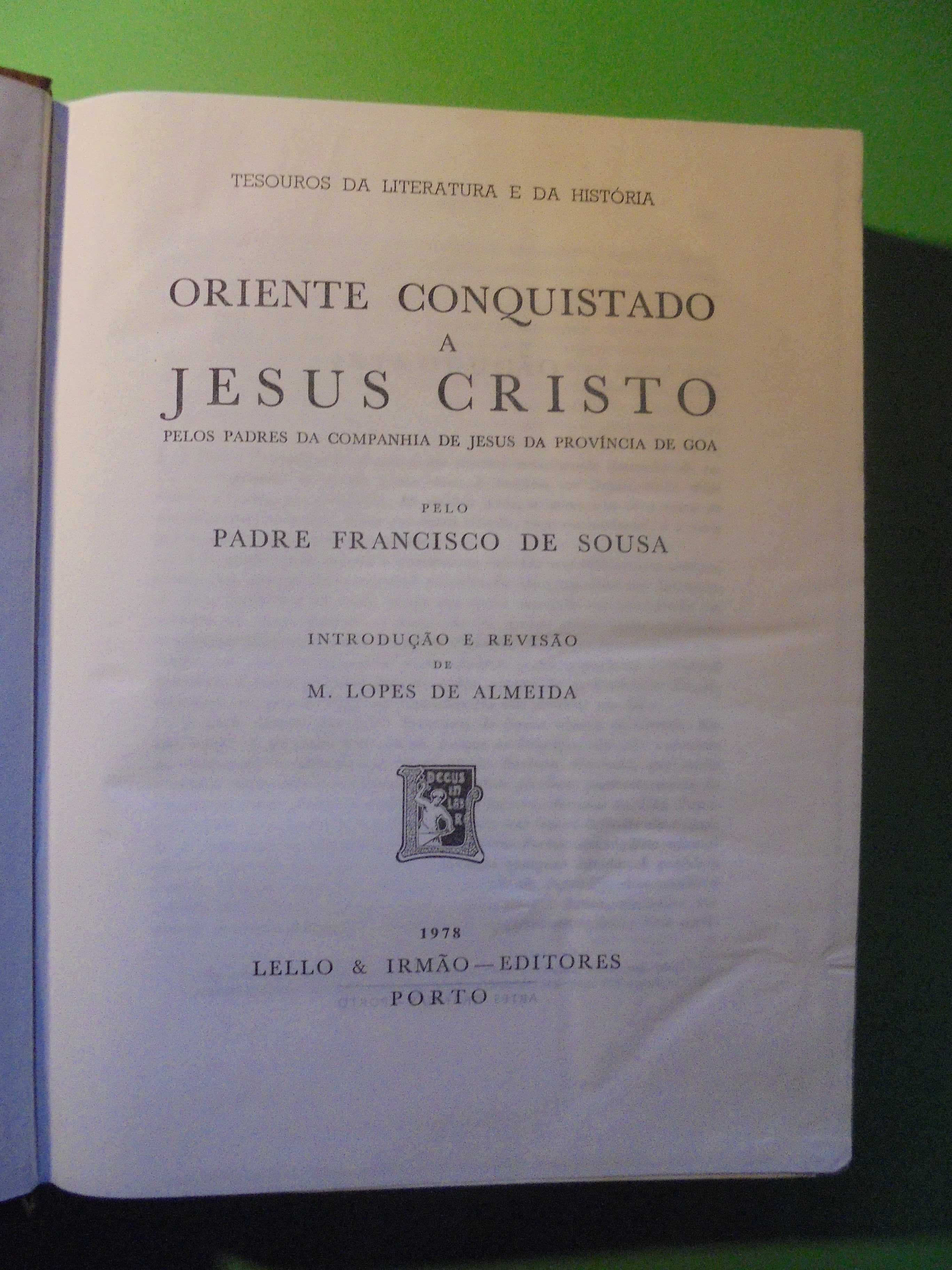 Padre Francisco do Sousa;Oriente Conquistado a Jesus Cristo