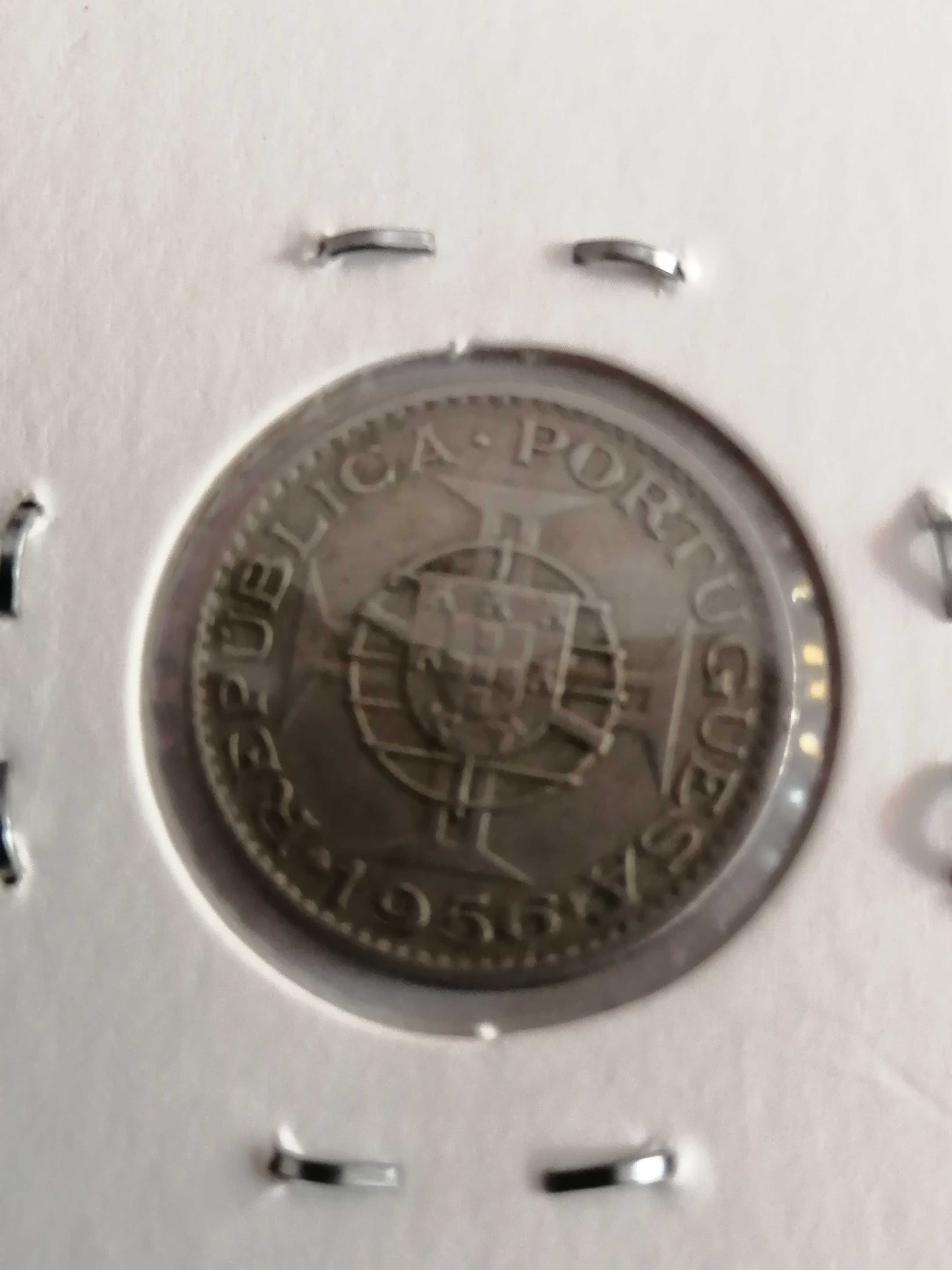 Colecção completa de moedas de 2,50esc.Angola.
