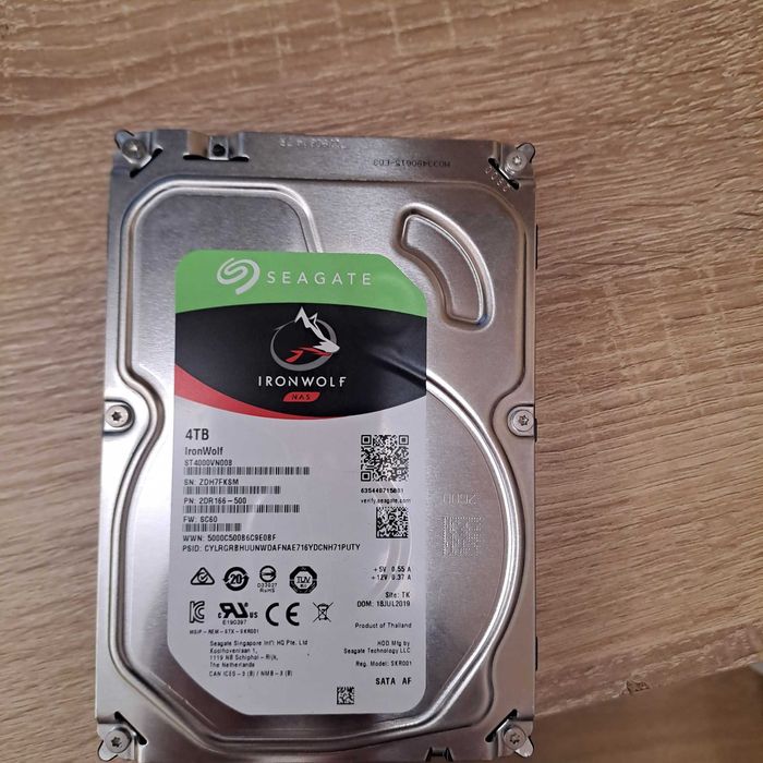Dysk Twardy Seagate IRONWOLF NAS 4tb ST400VN008