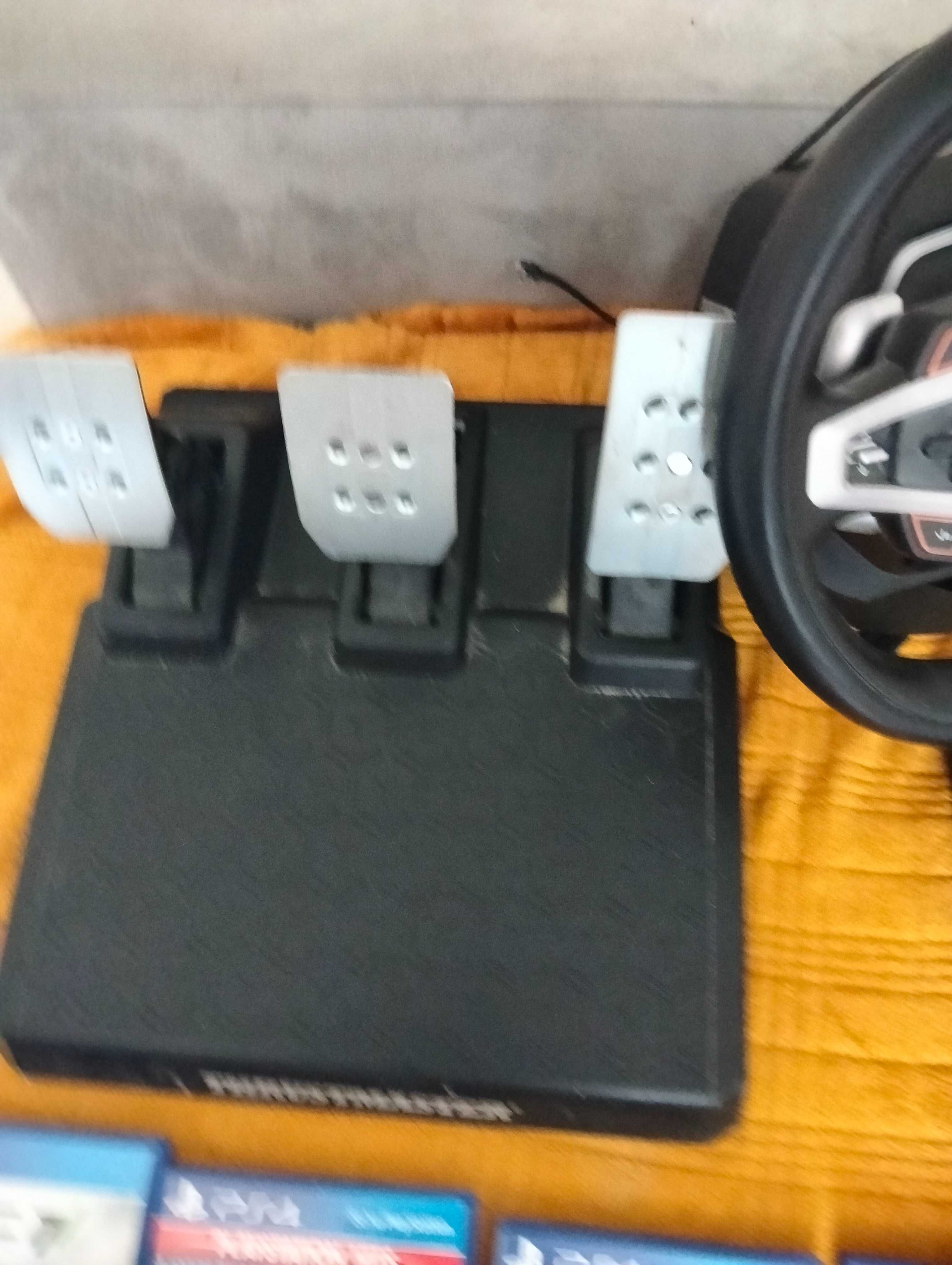 Ps4, jogos e comando e pedal simulador