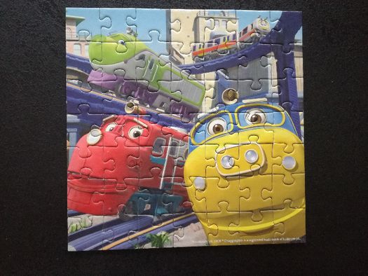Pociąg Tomek i Przyjaciele puzzle 3 obrazki 110 el. KRAKÓW