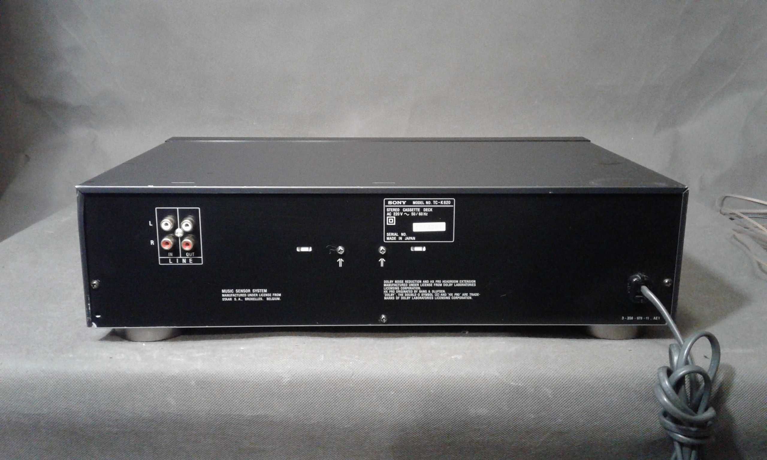 SONY TC-K620, magnetofon kasetowy