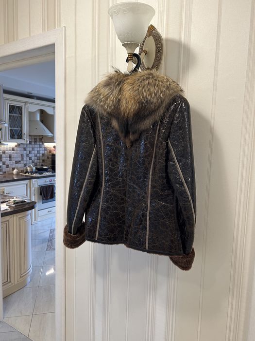 Зимова жіноча дублянка / парка / зимняя женская дубленка