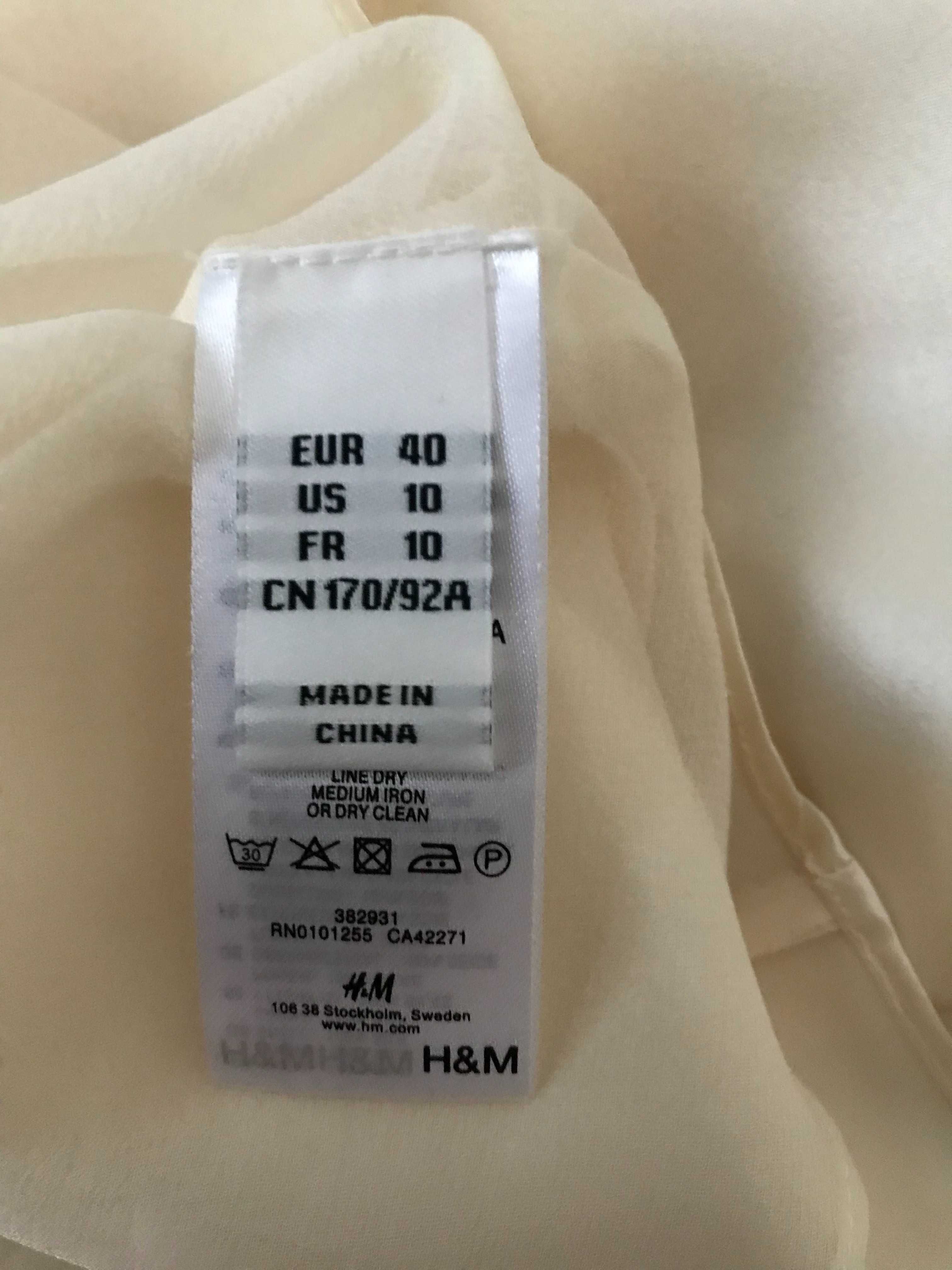 Bluzka z jedwabiu z projektu Madonny - roz. 40