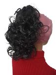 dopinka, treska mokra włoszka , black -Nessaja wigs shop