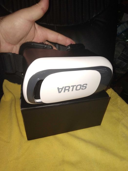 3D очки виртуальной реальности, VR шлем c Bluetooth пультом.