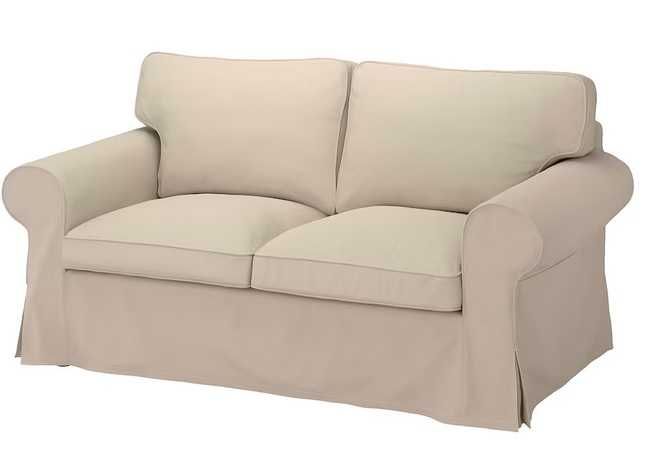 sofa 2 os ektorp nierozkladana (+fotel gratis)