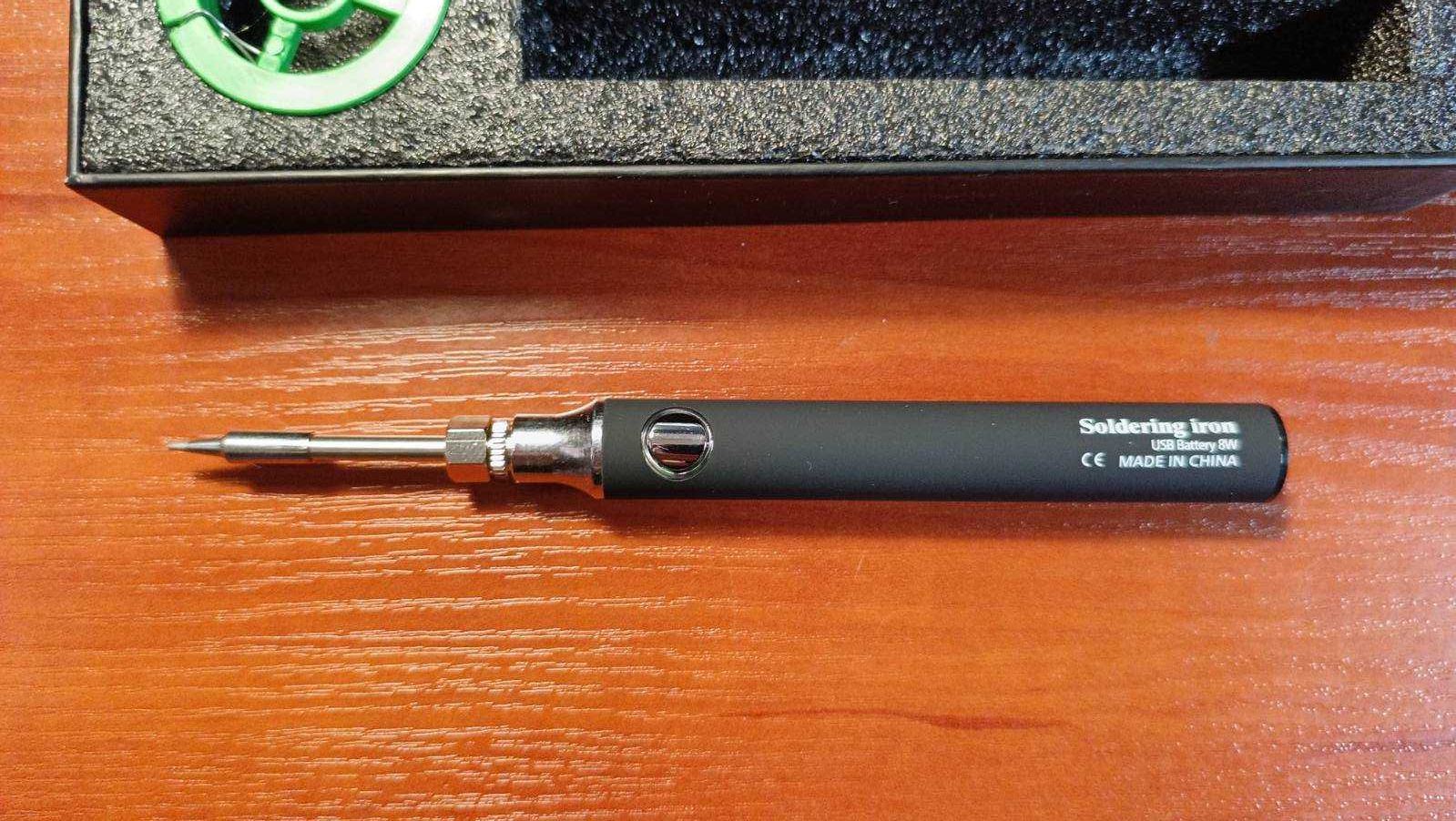 Паяльник аккумуляторный, PW20USB, 8W