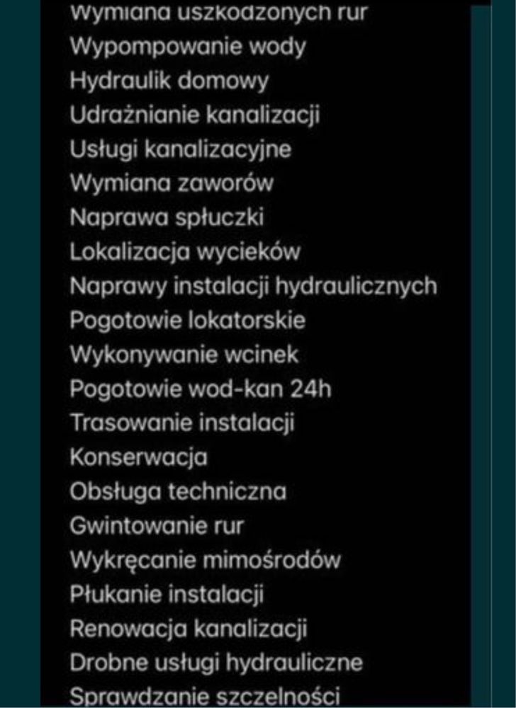 Doświadczony Hydraulik