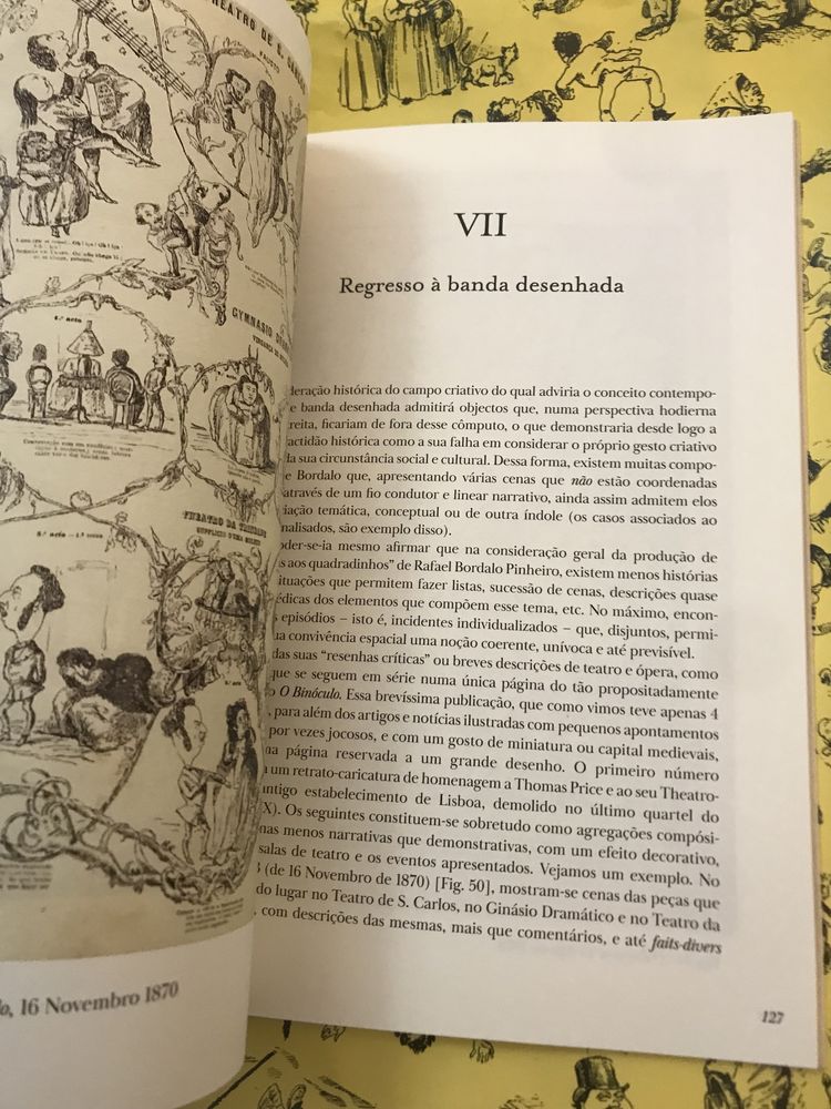 Livro sobre banda desenhada de Bordalo