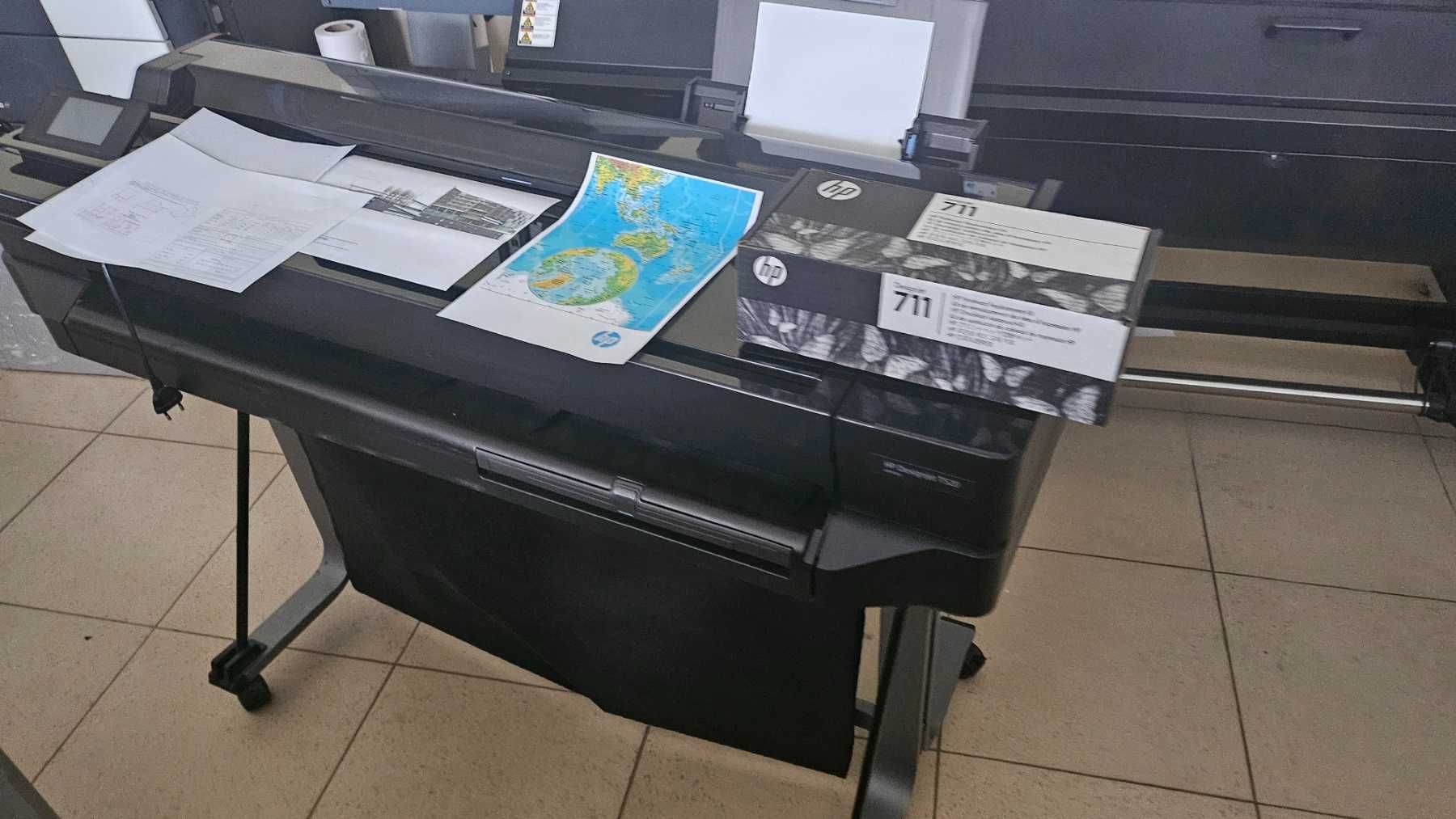 Плотер HP DesignJet T520  36"   з  Wi-Fi   б/в