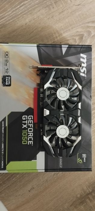 Placa gráfica GeForce GTX 1050 2gb pouca utilização