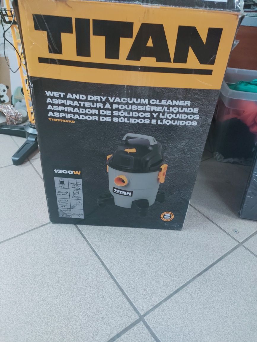 Odkurzacz przemysłowy 16L 1300W