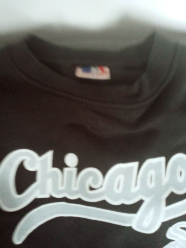 Bluza meska czarna Chicago L bawelna