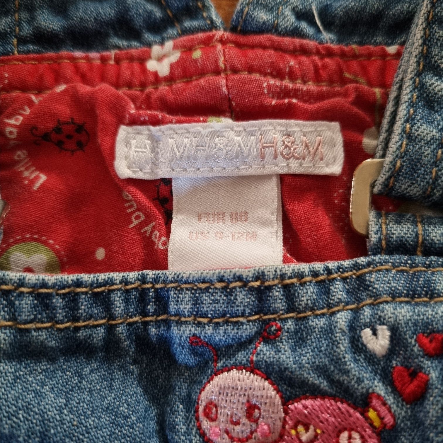 Ogrodniczki baby H&M 80 86