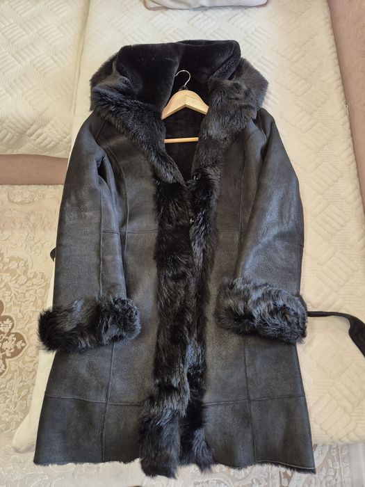 Продам дубленку из натуральной кожи р.L