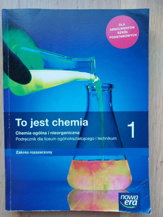 To jest chemia 1, podręcznik,  zakres rozszerzony, Nowa Era