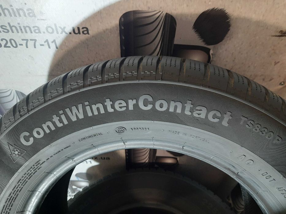 Шини 7мм 225/60 R16 CONTINENTAL ContiWinterContact TS830P б/у зима