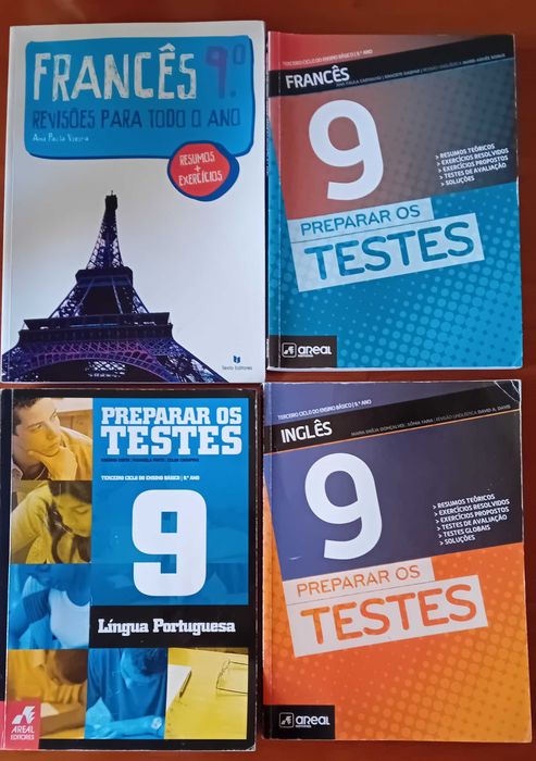 Livros de apoio 3° ciclo (7°, 8° e 9° anos)