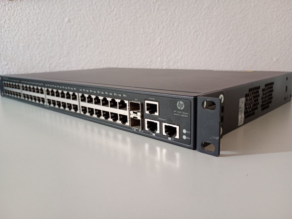 Switch HPE 5130-48G-2SFP+2XGT EI (JG939A) – 48 Portas Gigabit + Uplink