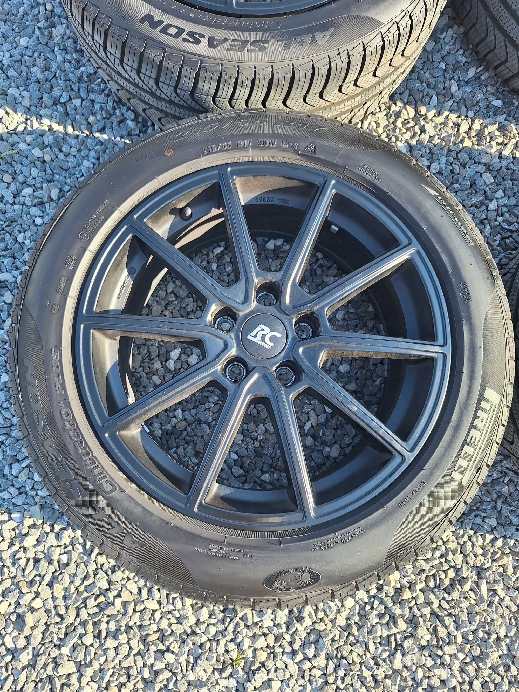 ALU 17"/57.1/ET 40 + opony prem PIRELLI CINTURATO ALLSEASON 215/55 R17