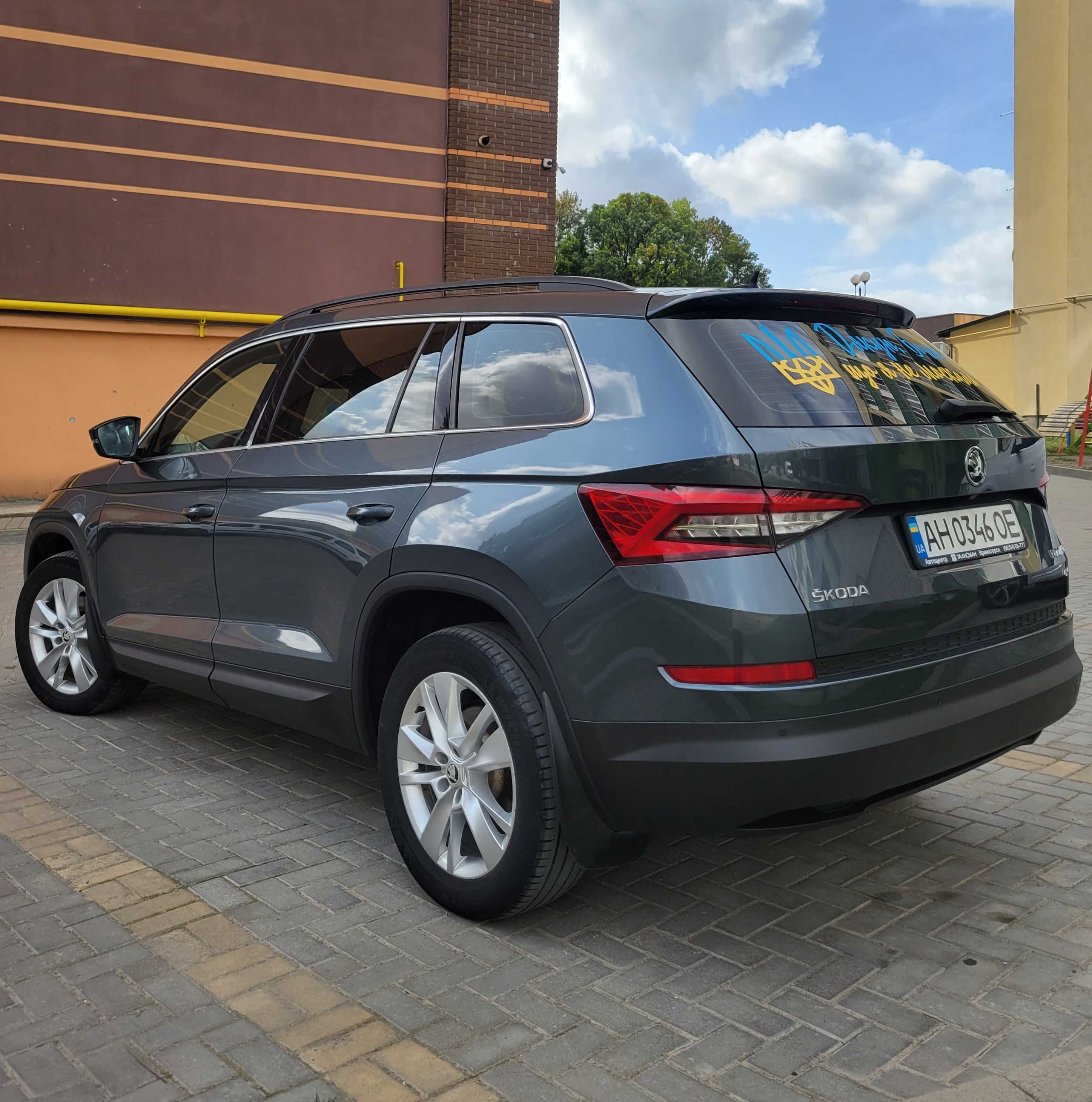 Skoda Kodiaq 2018р 2.0D DSG 4x4 135000км офіціал, не фарбована