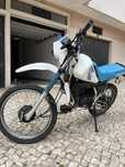 Yamaha dt 50 lc acidentada para arranjo ou pecas. Com documentos