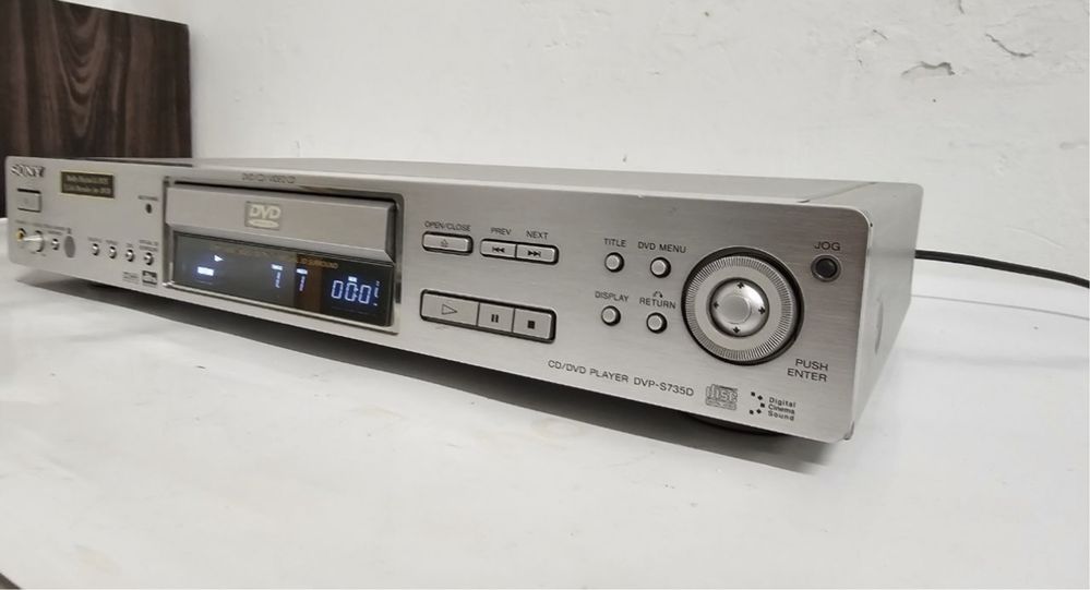 Cd /Odtwarzacz DVD/CD Sony DVP-S 735 D. Made in Japan.