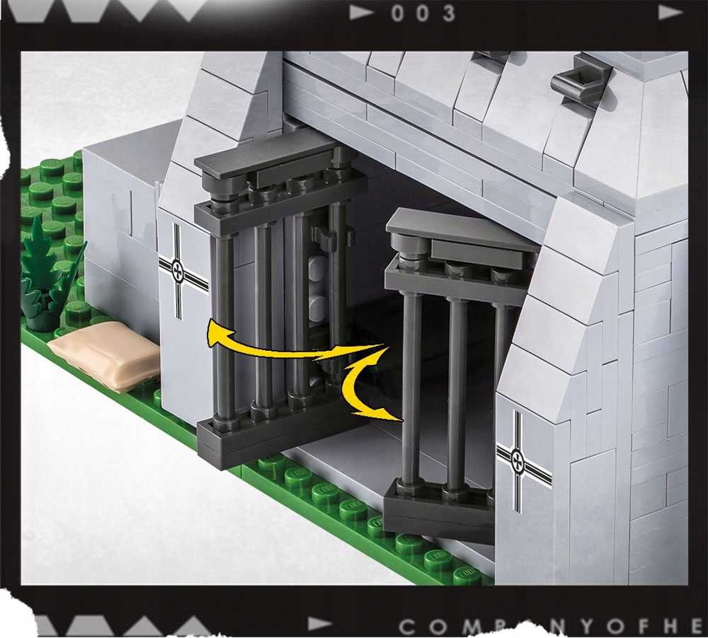 Конструктор COBI Бункер German Fighting Position COBI-3043