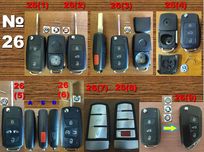 (№26) Корпус ключа VW Volkswagen Фольцваген Шкода Sкoda