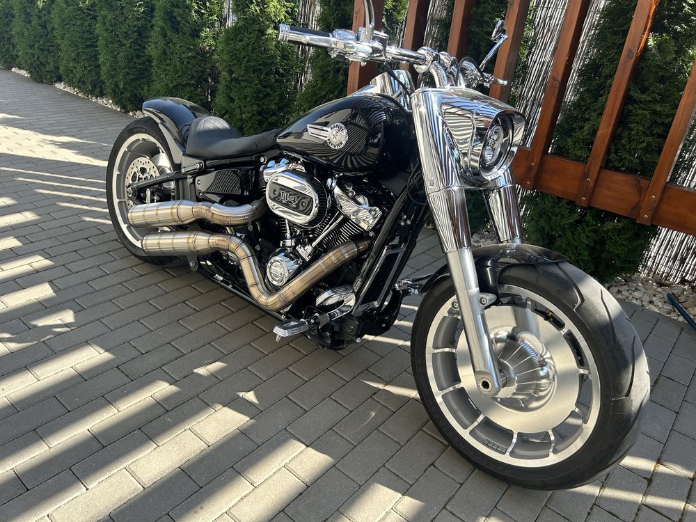 Wydech Harley Fat boy custom