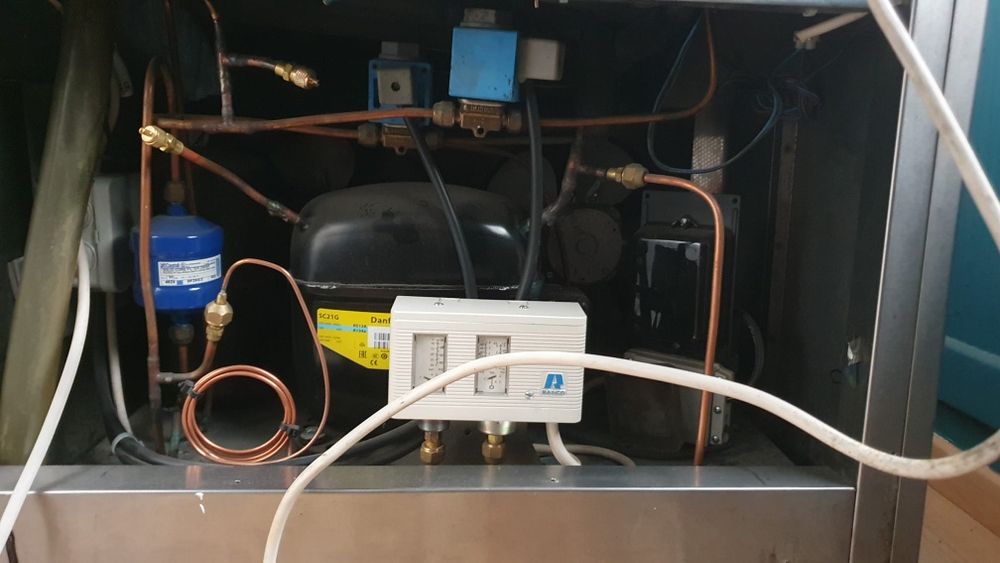 Vitrine de refrigeração