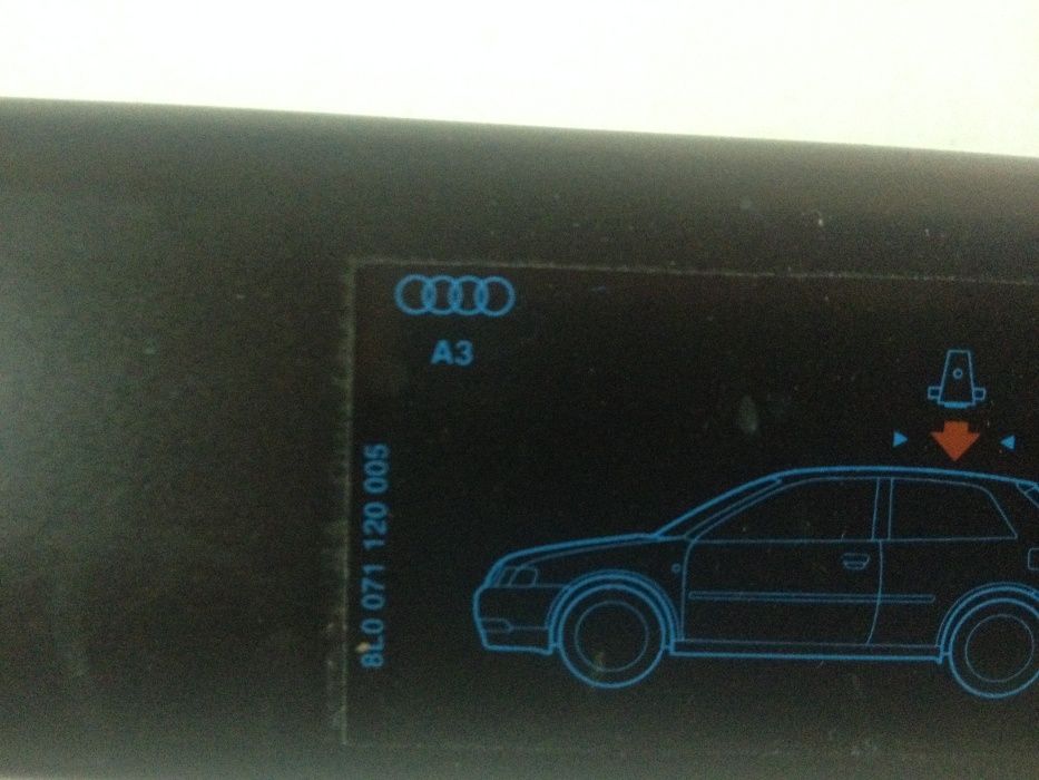 AUDI A3- Barras tejadilho originais+ suporte bicicleta VOTEX