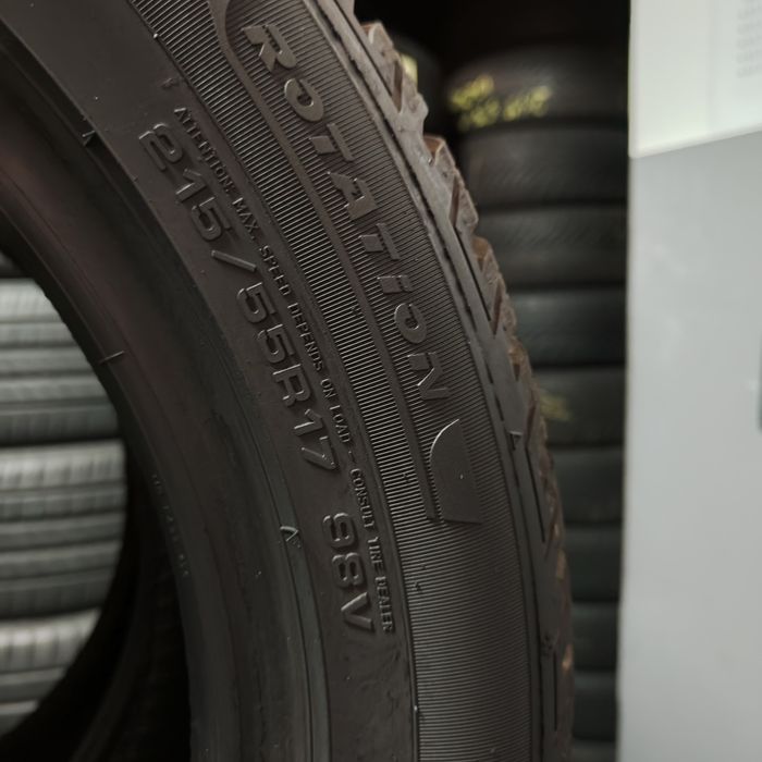 215/55/17 XL Sprzedam parę opon zimowych Fulda