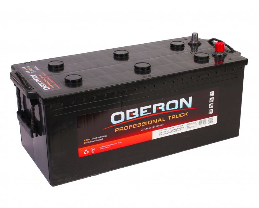 Автомобильный аккумулятор Oberon 6-СТ 190Ah L+ 1150A