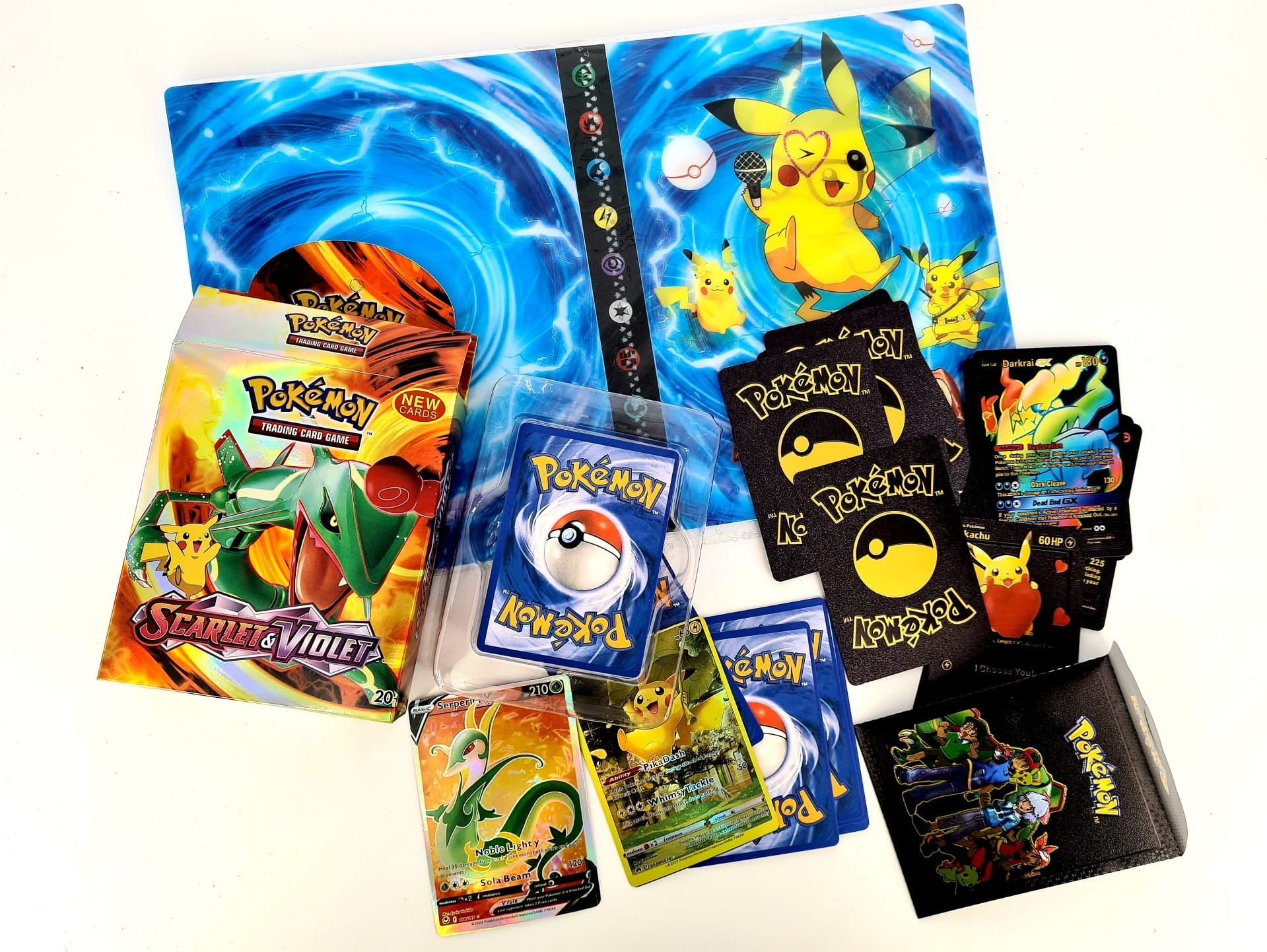 Super zestaw dla fana Pokemon album A5 + karty nowe