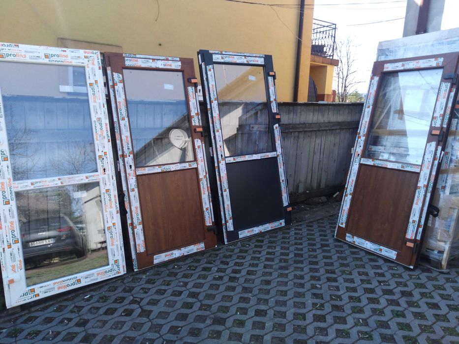 Dwuskrzydłowe drzwi PCV dostępny rozmiar 180x210 !