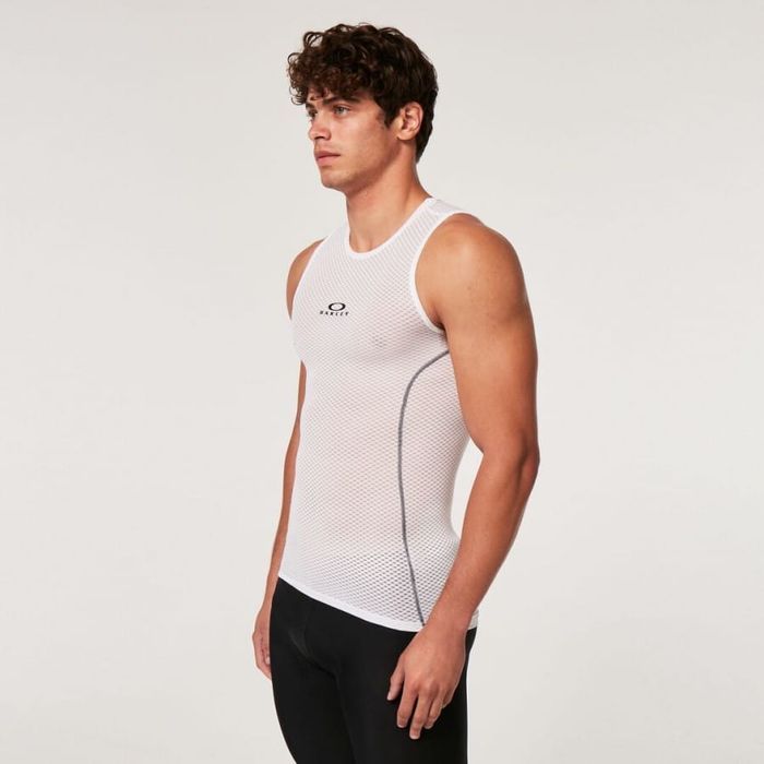 Koszulka potówka Oakley Endurance Base Layer Sleeveless biała S