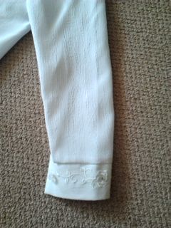 Біла блузка (для першокласниці) 134 ріст