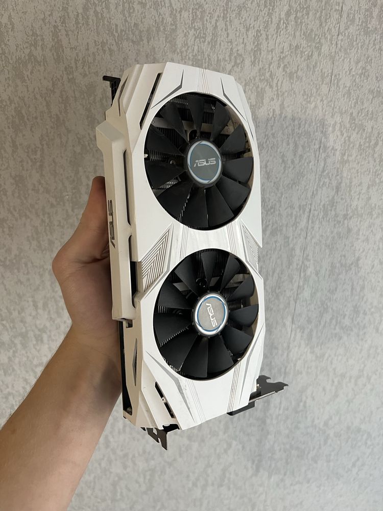 Відеокарта Asus Dual gtx 1060 6gb НА ПЛОМБІ