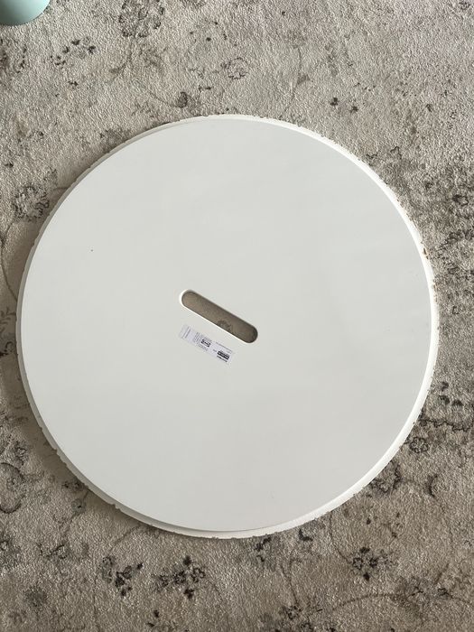 KVISTBRO Storage table, white. Mesa, cesto, arrumação, branca. 60cm