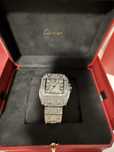 zegarek cartier iced out