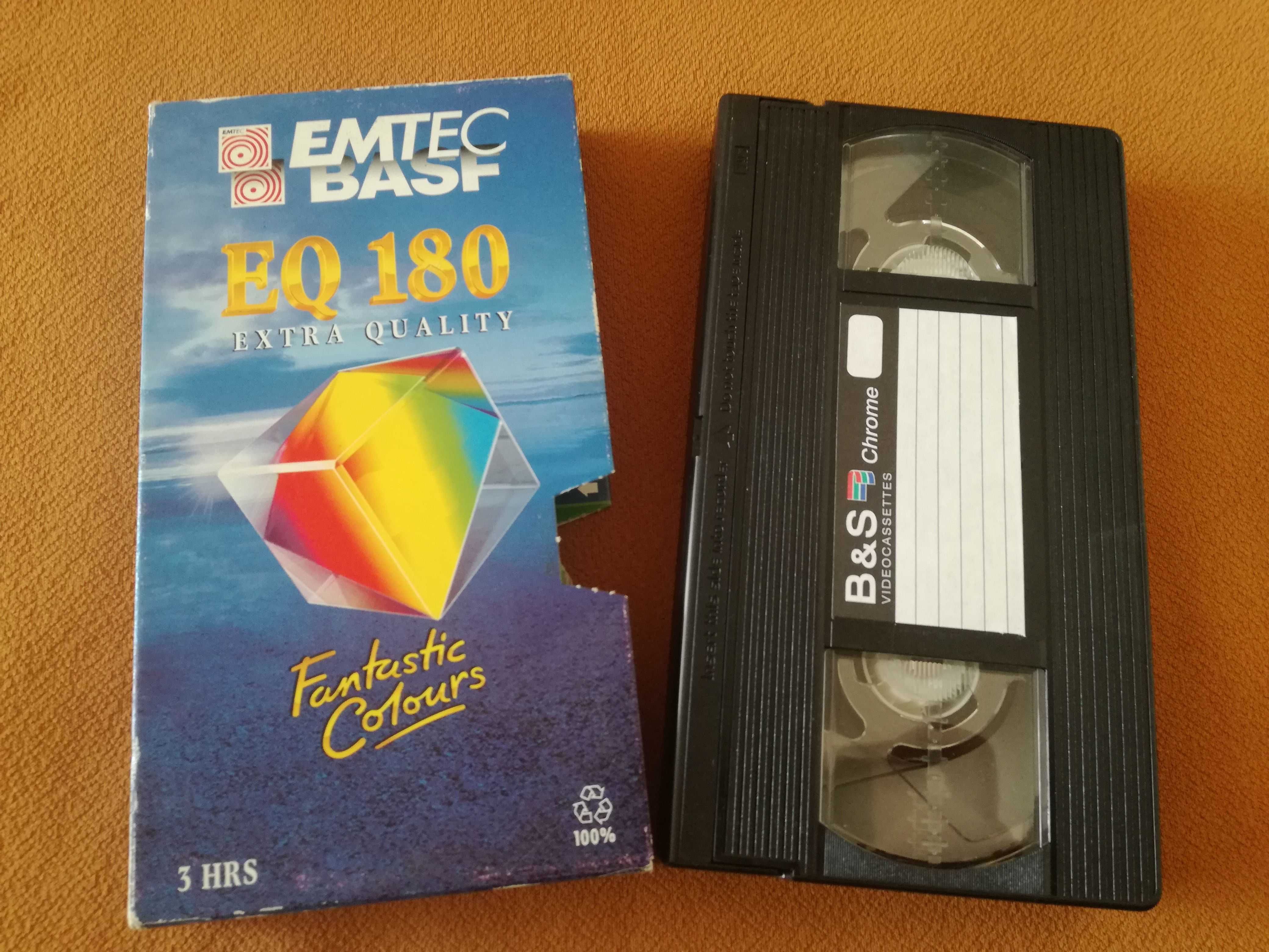 Tragedia Posejdona film.Kaseta VHS BASF EQ 180 Colours