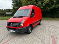 Volkswagen CRAFTER  Super Stan 100% oryginał przebieg i bez wypadkowy!!! L2H2