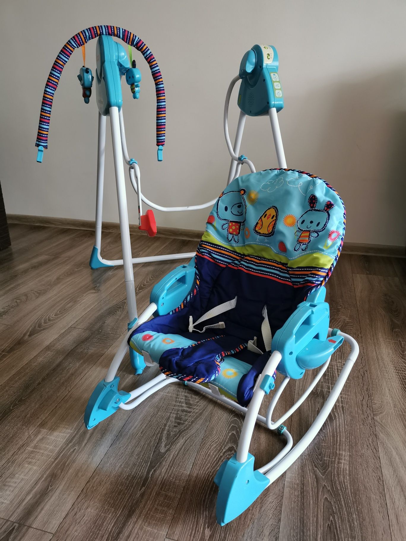 Huśtawka Fisher Price 3w1