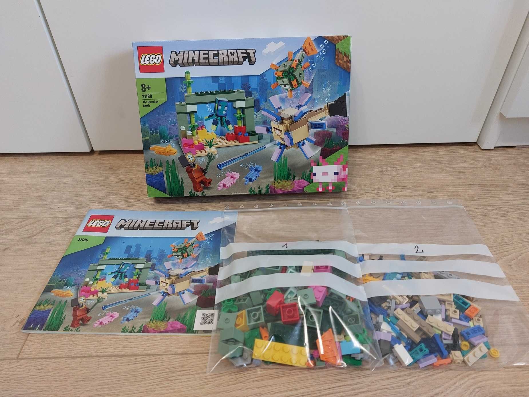 Lego Minecraft 21180 kompletny używany