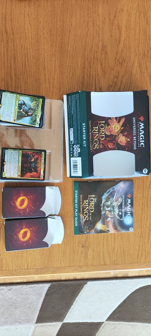 Magic lord of the rings, gift bundle + starter