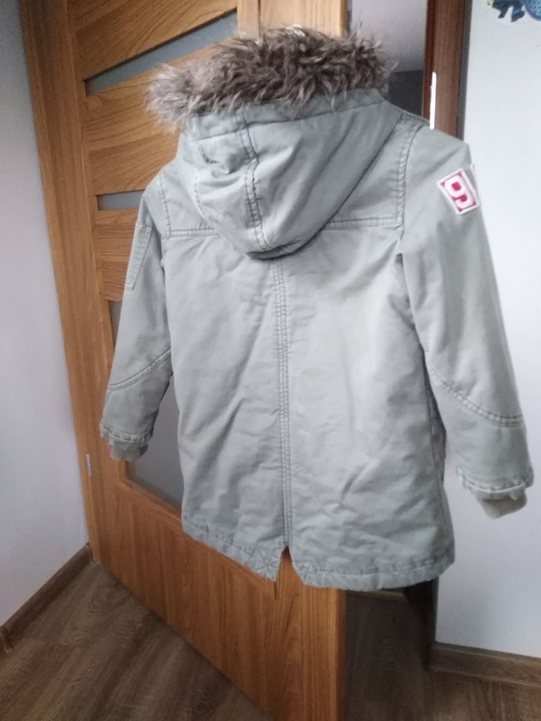 Parka Benetton khaki