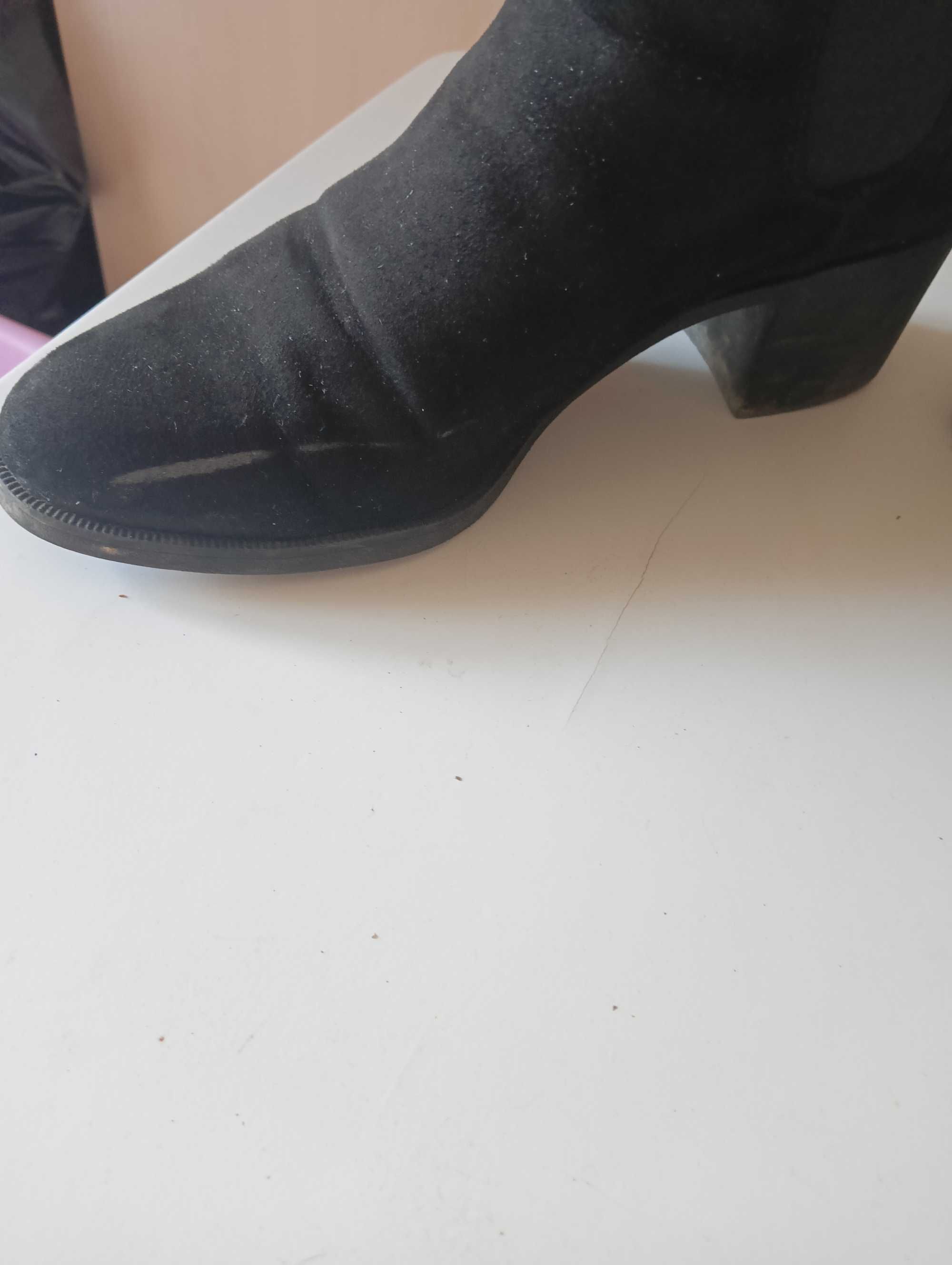 Buty na zimę. Rozmiar 39. Czarne