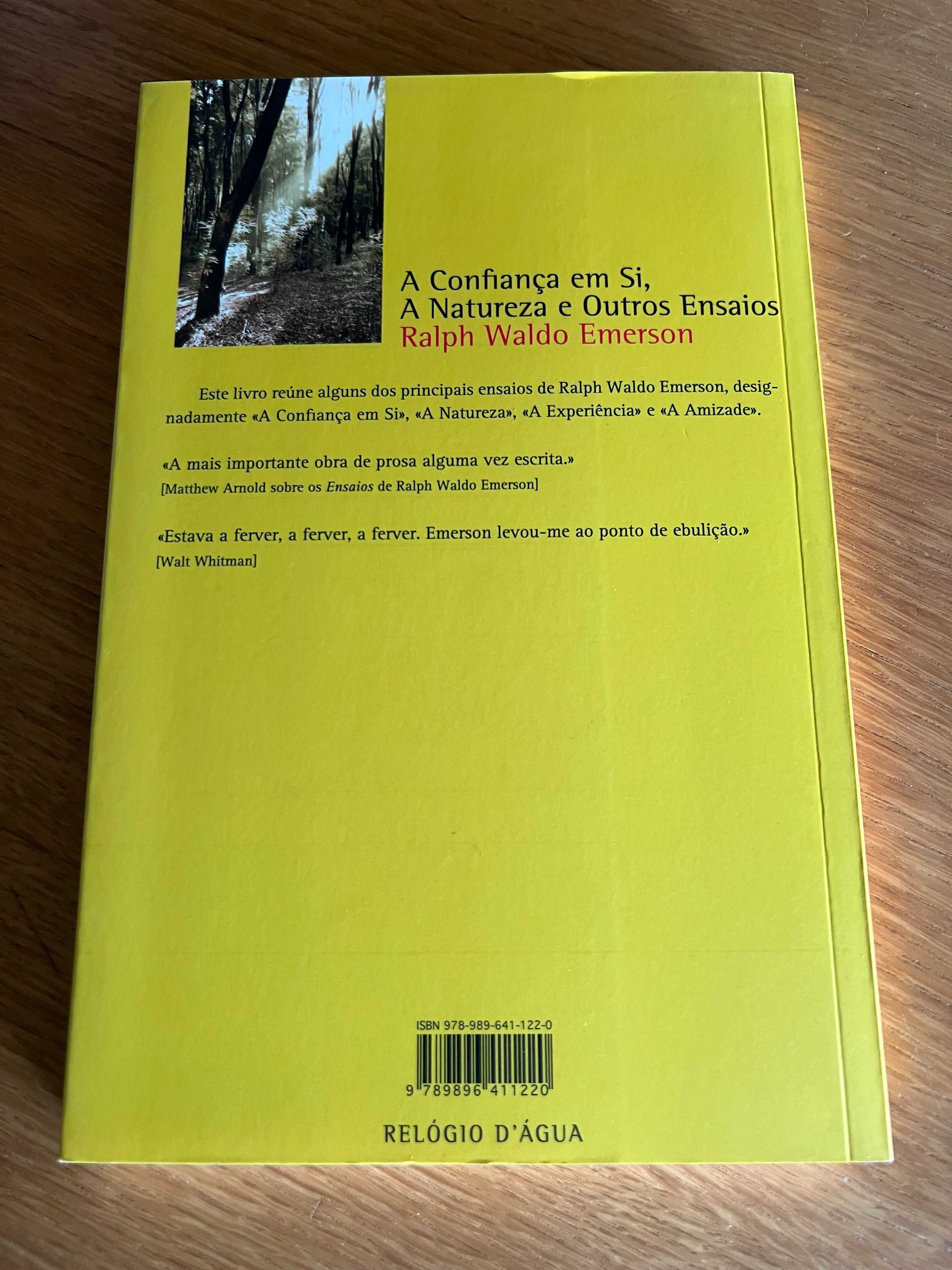 A Confiança em Si, A Natureza e outros ensaios     RALPH WALDO EMERSON